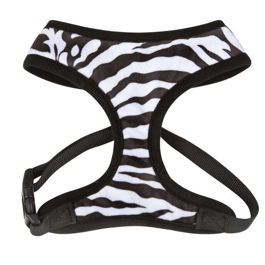 Casual Canine Plush Print Harnesses M Leopard