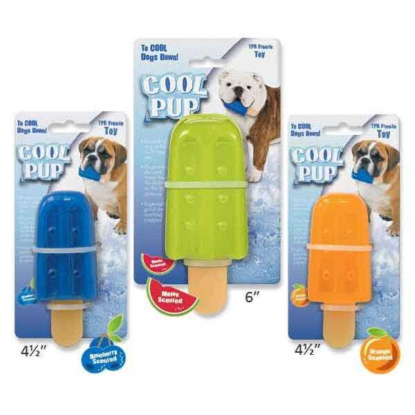 Cool Pup Toy Popsicles Blue 1pk Lg Popsicle