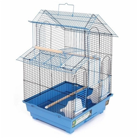 House Style Bird Cage Blue