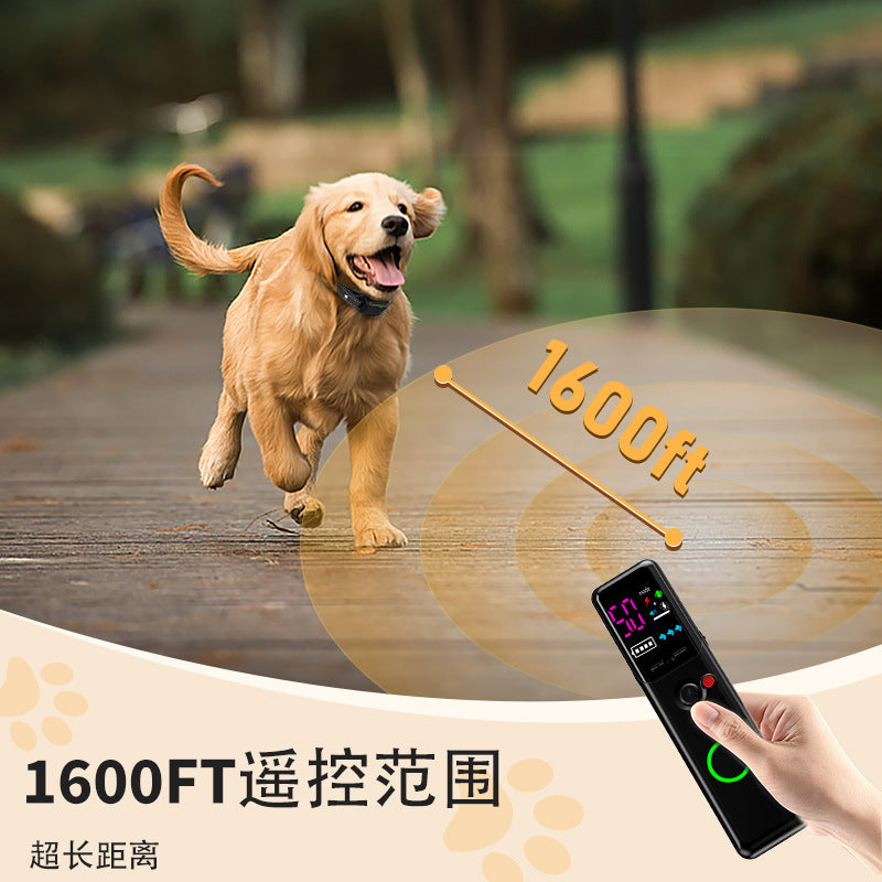 New Dog Trainer Bark Stopper Electronic Training Collar Remote Control